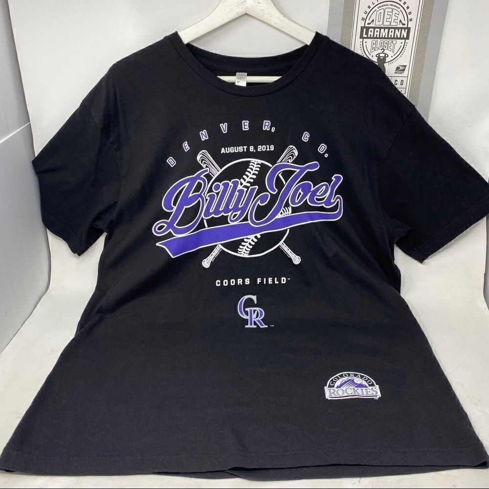 BILLY JOEL LIVE @ ROCKIES COORS FIELD OFFICIAL  Mens Size Large